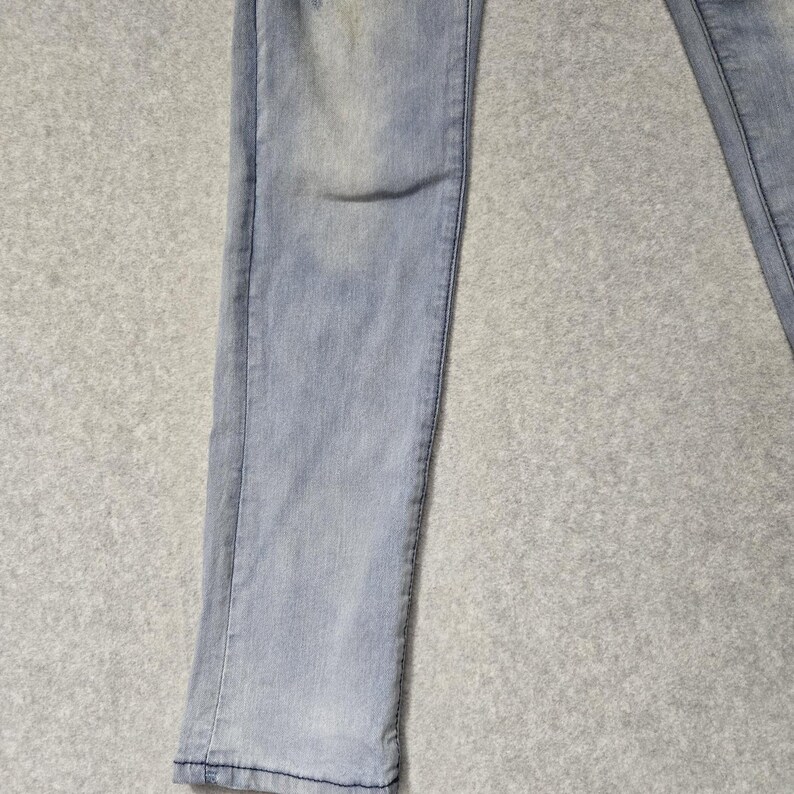 True Religion Geno Relaxed Slim Jeans Boys 12 Blue Distressed Denim Youth Pants zdjęcie 8