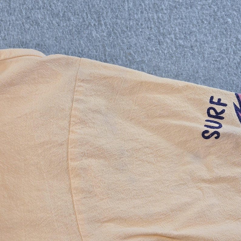 Ron Jon Surf Shop Hoodie Womens 2XL Orange Full Zip Lightweight Hooded Pockets image 17