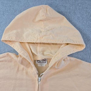 Ron Jon Surf Shop Hoodie Womens 2XL Orange Full Zip Lightweight Hooded Pockets image 5