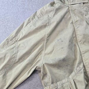 Chaqueta Free People para mujer, talla S, mezcla de algodón teñido con técnica tie-dye, cuello militar, bolsillos, corte corto. imagen 14