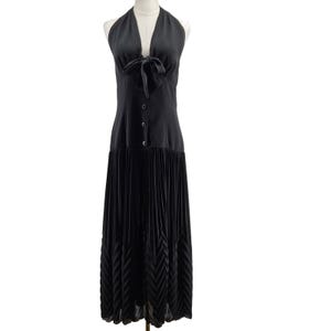 sue wong halter dress Sue Wong N5330 Halter Beaded Cutout Back Evening Dress