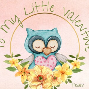 Valentine&#39;s Card/ Daughter&#39;s Valentine&#39;s Day Card/ Digital Print Valentine&#39;s Card/ First Valentine&#39;s Card/ Child&#39;s Valentine&#39;s Card