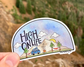 High On Life Sticker