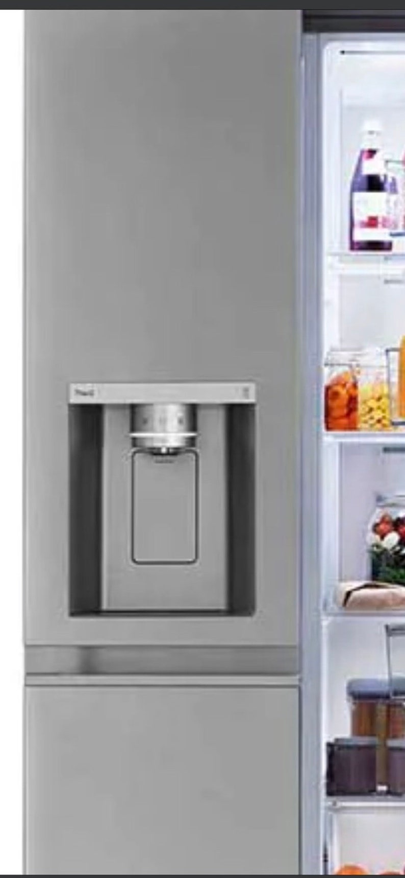 LG Refrigerator Drip Tray for External Ice and Water Dispenser Etsy