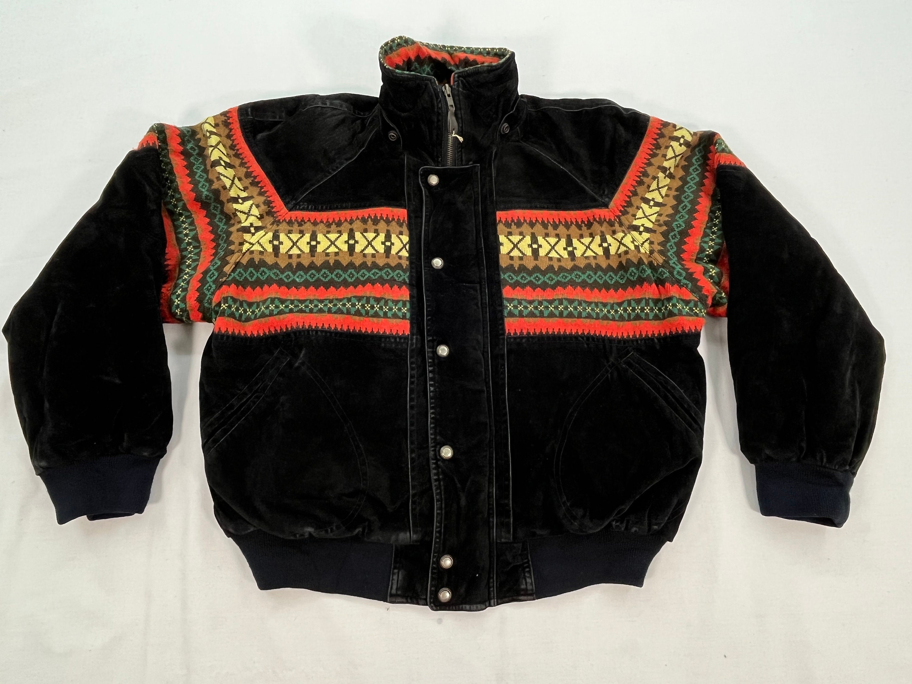 Navajo Bomber Jacket - Etsy