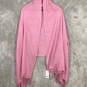 Vintage Givenchy roze wollen sjaal Givenchy-sjaal Designer-sjaals Heren Dames Geschenken