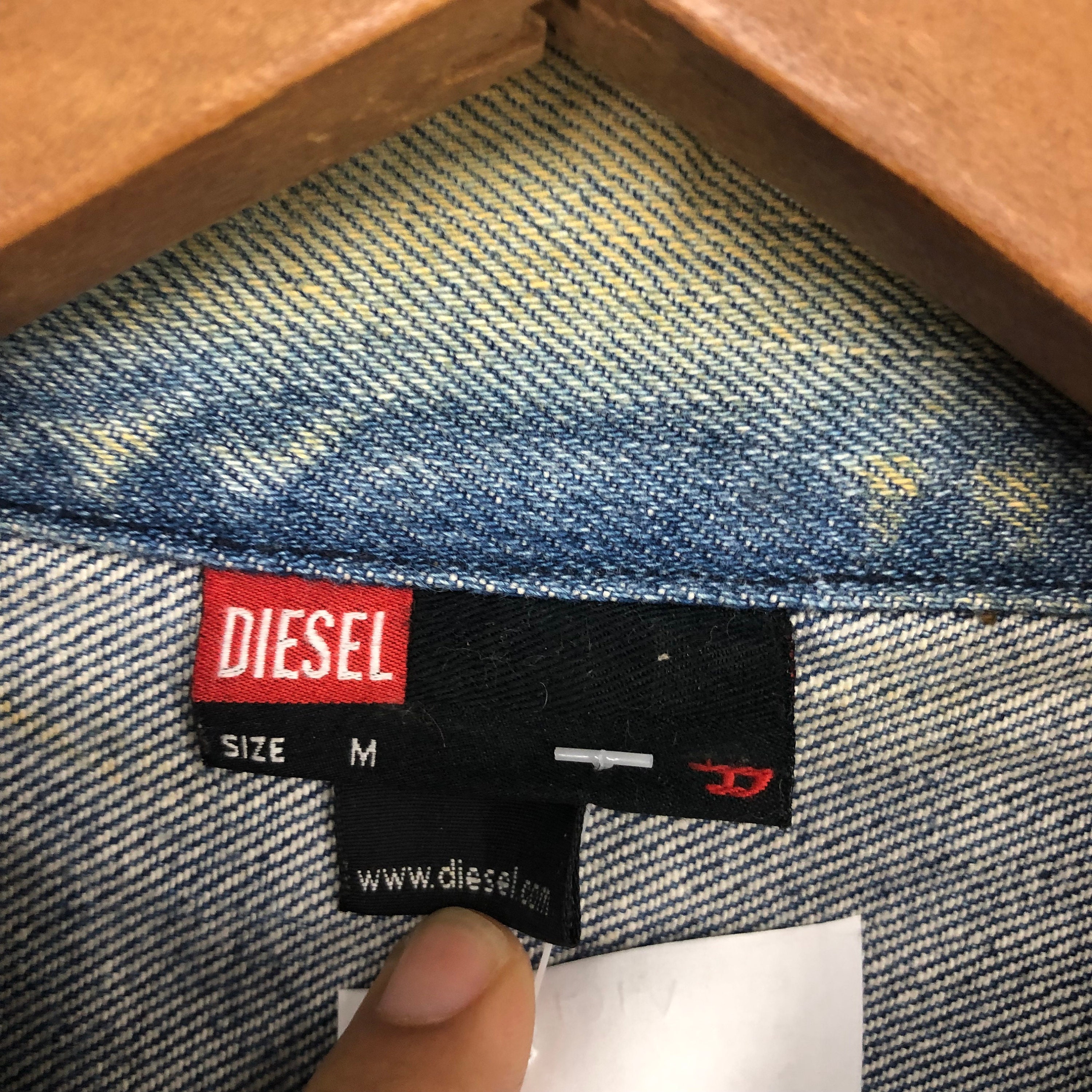 DIESEL DENIM antique vintage old トラックトップ