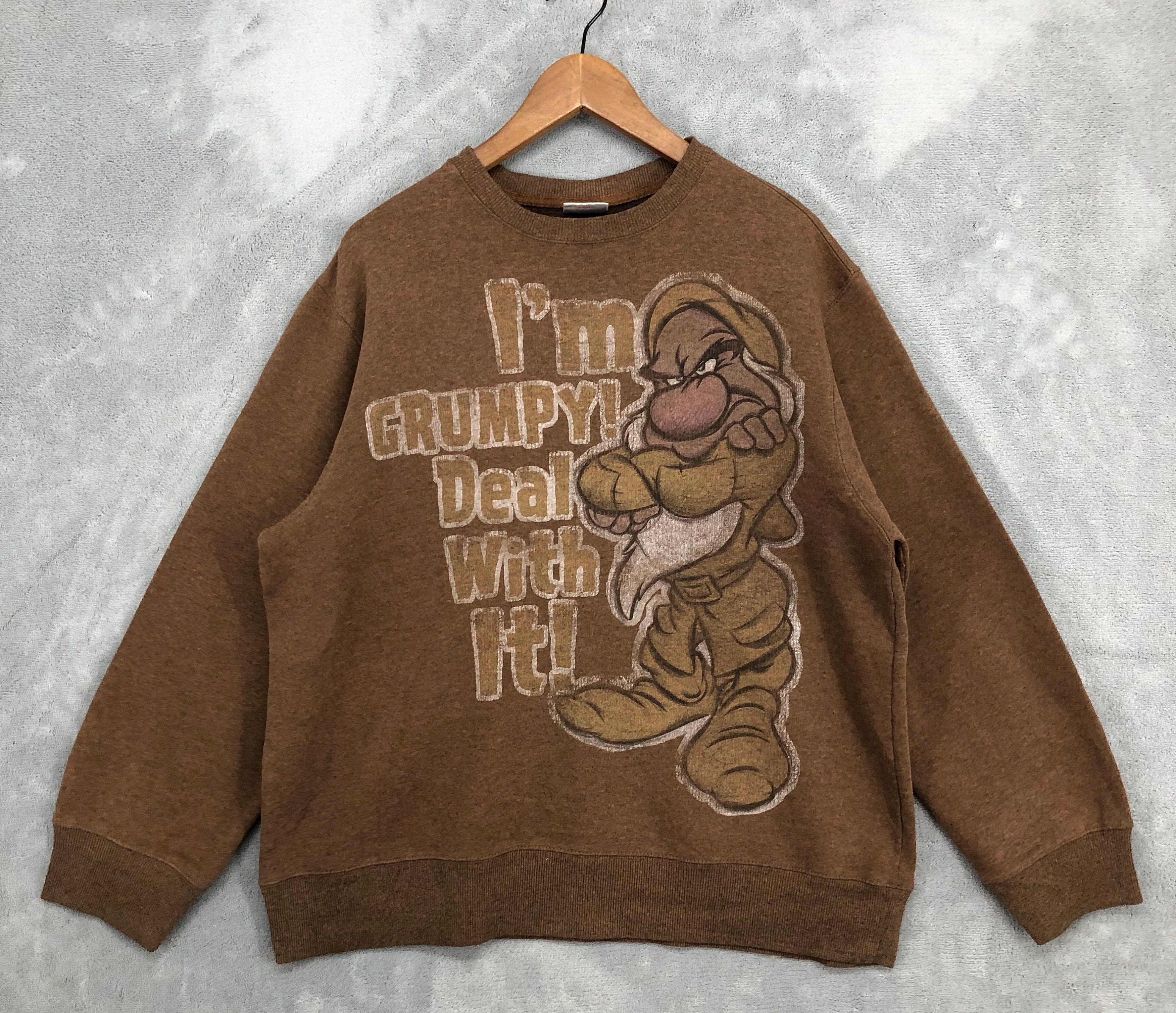 Sweatshirt Humour "Monsieur Grognon" - Cadeau Drôle Pour Homme, Papa, Anniversaire, Fête Des Pères (241 G, Coupe Classique)