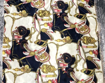 Vintage paard getrokken wagen patroon zijden sjaal omslagdoek hoofddoek uitlaat nek sjaal Foulards authentieke ontwerper sjaals luxe geschenken mannen vrouwen