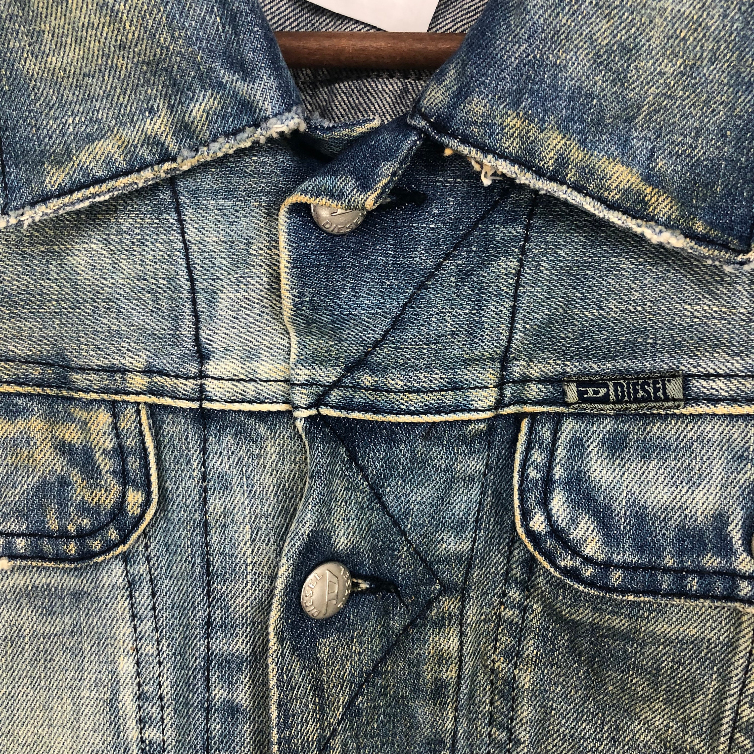 DIESEL DENIM antique vintage old トラックトップ