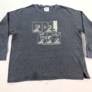 Vintage PEANUTS SNOOPY Sweatshirt, Cartoon Sweater, Comic Crewneck,Unisex Medium size