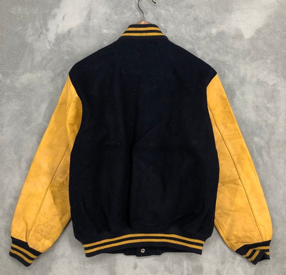 Vintage Harvard Sports Club Varsity Letterman Jacket - Wool