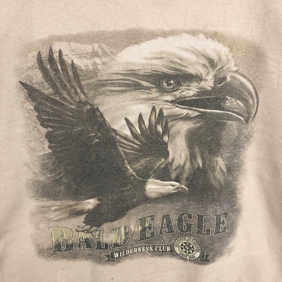 Vintage Bald Eagle Sweatshirt American Eagle Crewneck Eagle Print