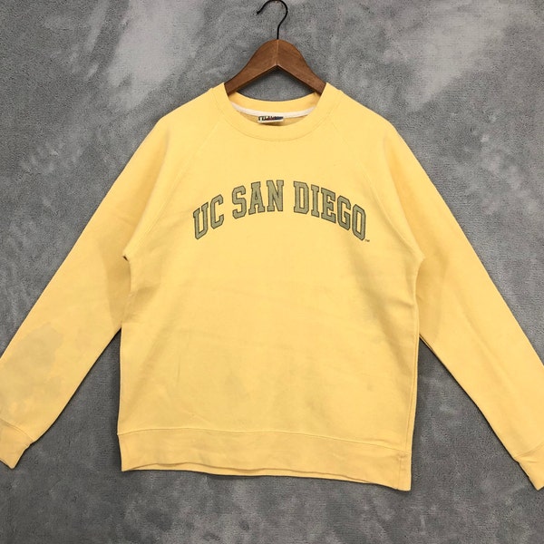 Vintage Uc San Diego Sweatshirt University Of California Crewneck San Diego Jumper California College Sweater Size S