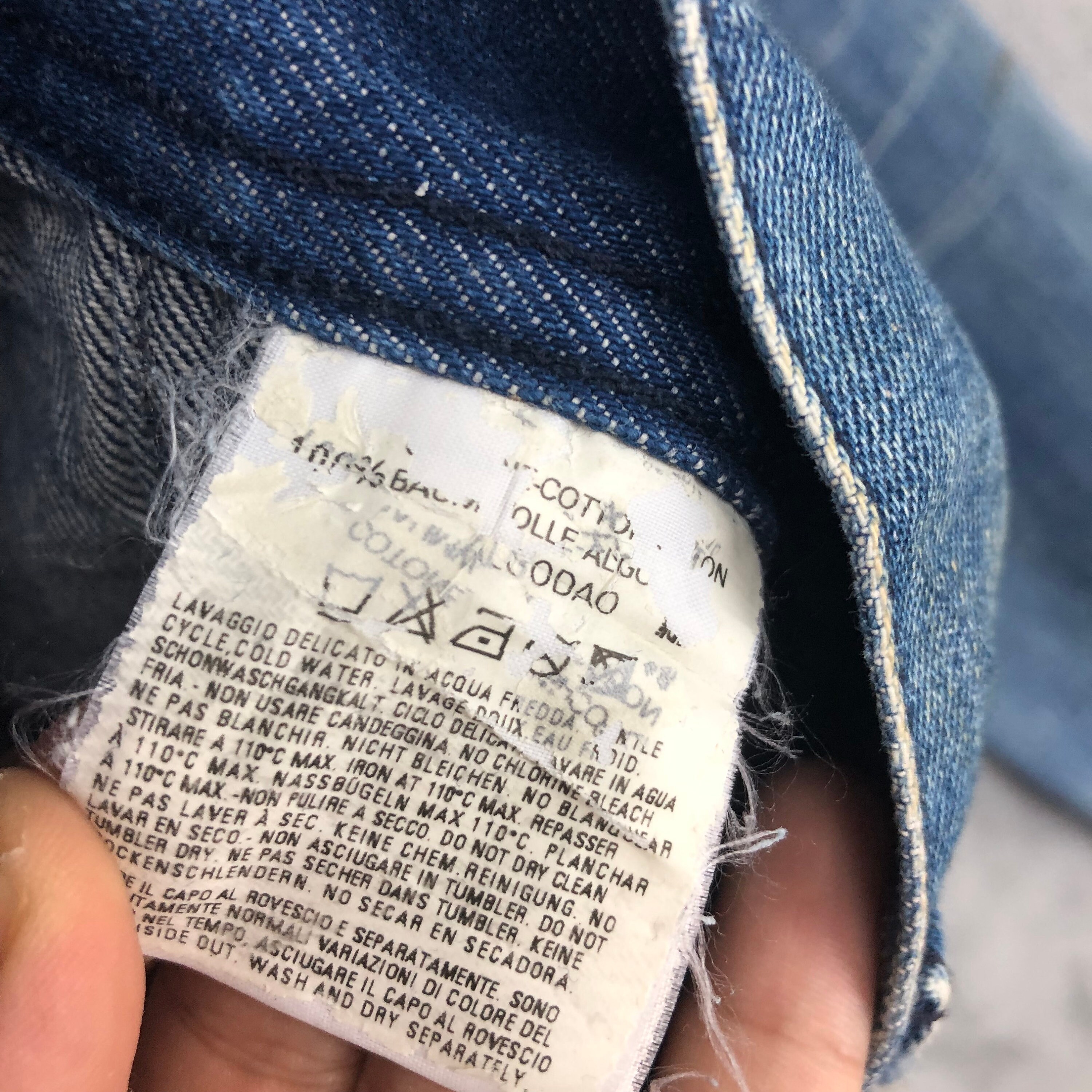 Vintage Diesel Denim Jacket Diesel Trucker Jean Jacket Faded