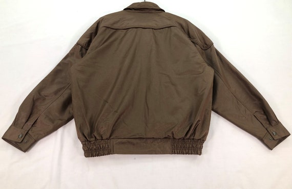 Vintage 90s Valentino Coupeau Brown Jacket Large … - image 4
