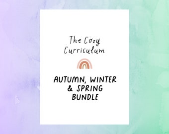 Bundle // The Cozy Curriculum, waldorf homeschool, nature based curriculum for toddlers and preschoolers
