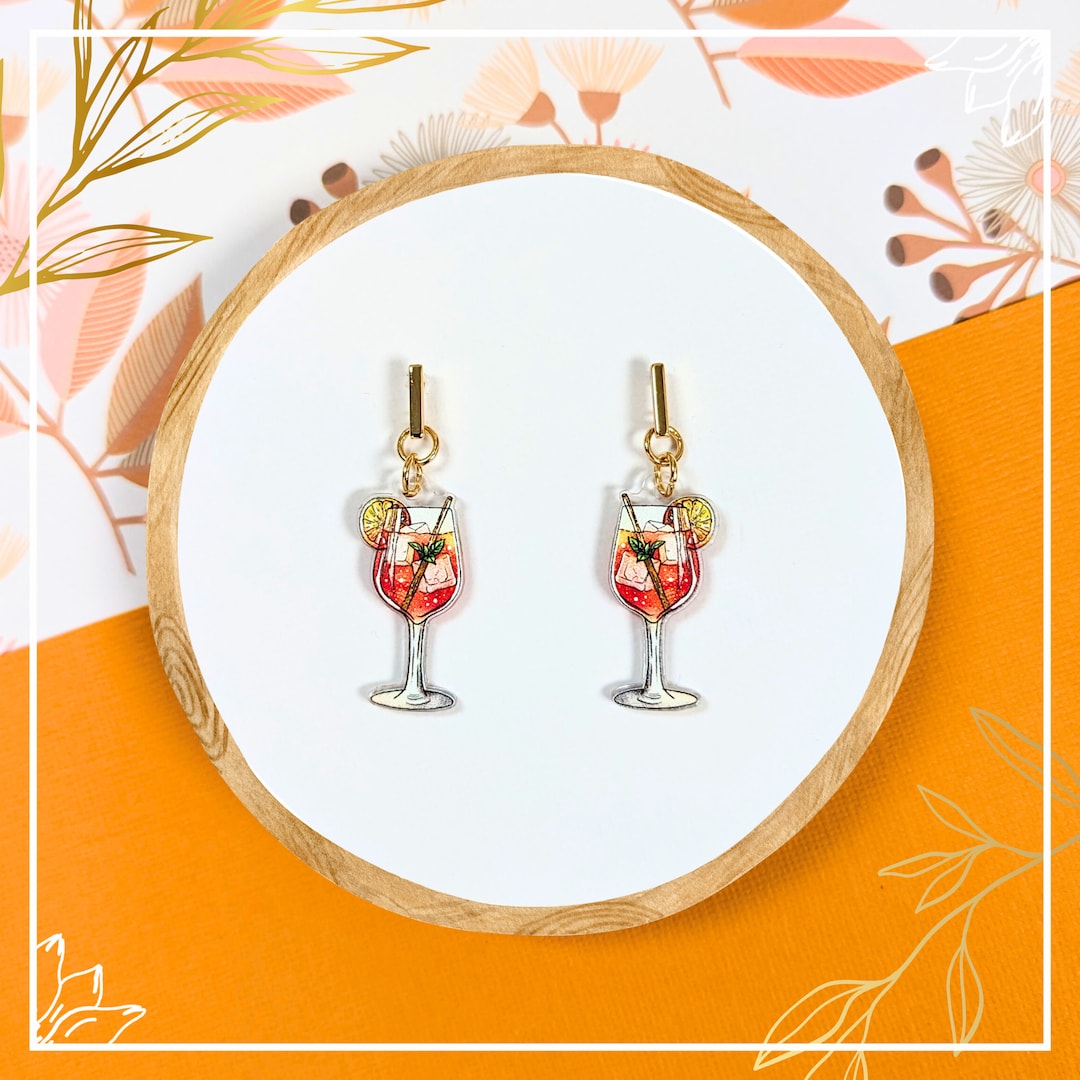 Tropicana Spritz Earings - Gold