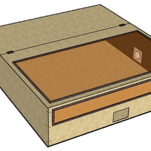 Ventilated box for Atomstack X70 pro