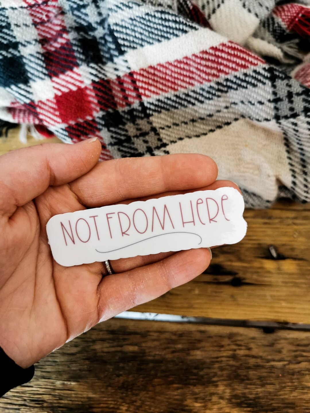 Not Coming Sticker Not From Here Vinyl Waterproof Sticker / Window Sticker /mirror Sticker ...