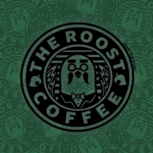 Animal Crossing svg, Brewster svg, Coffee svg, ACNH svg, Cafe svg, Roost svg, logotipo Starbucks, Layered SVG Cricut, PNG, arquivo de corte, silhueta