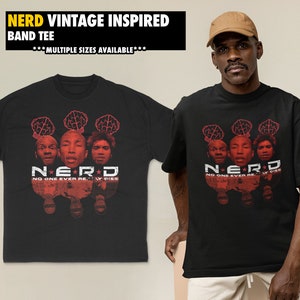 N.E.R.D Vintage Inspired Band Tee