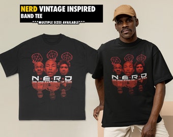 N.E.R.D Vintage Inspired Band Tee