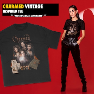 T-shirt vintage vecchia scuola retrò incantata