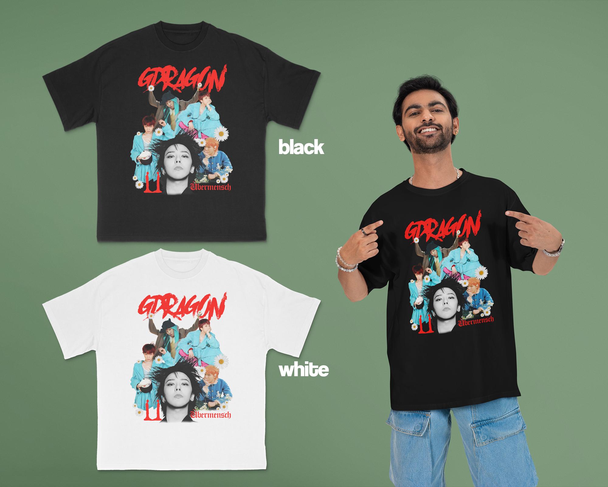 G-dragon Collage T-shirt – K-pop Streetwear | Limited Edition GD