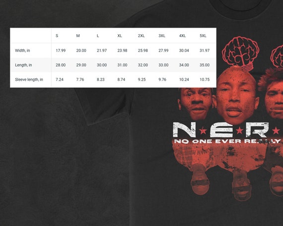 N.E.R.D ヴィンテージ風バンドTシャツ - Etsy 日本