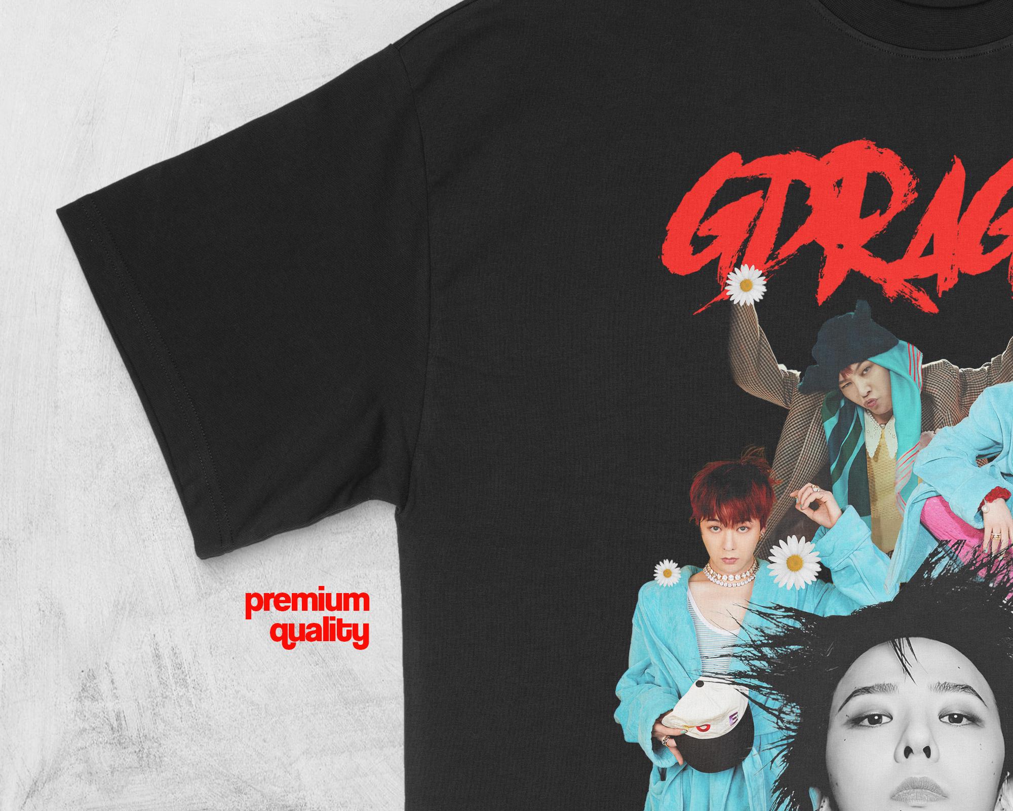 G-dragon Collage T-shirt – K-pop Streetwear | Limited Edition GD