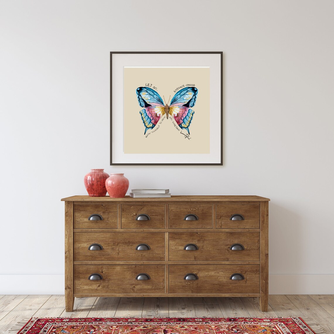 CHANGE Wall Art Motivation Affirmation Home Decor Etsy