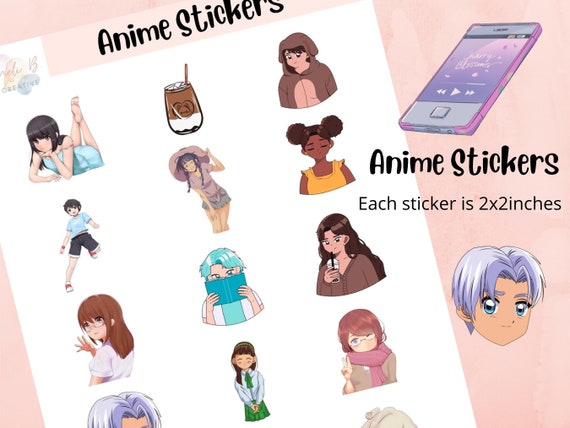 Anime cute stickers - Stickers for WhatsApp