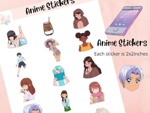 Anime cute stickers - Stickers for WhatsApp