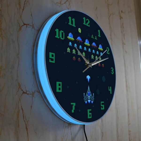 Game Room Clock Etsy