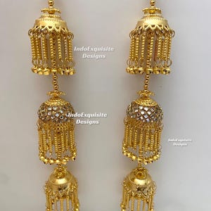 Ghungroo nupcial tradicional Kaleere, casamento Kalire / Punjabi nupcial Kaleere