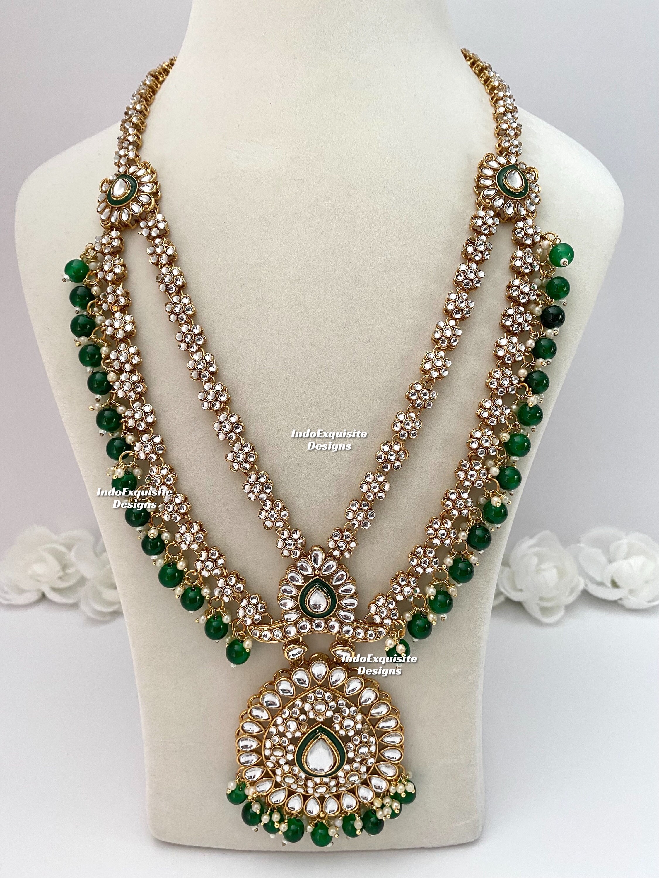 Elegant Kundan Bridal Set Comes With All Accessories/ Indian Bridal  Jewelry/ High Quality Gold Plated Kundan and Polki Jewelry - Etsy Israel, image size:2250x3000