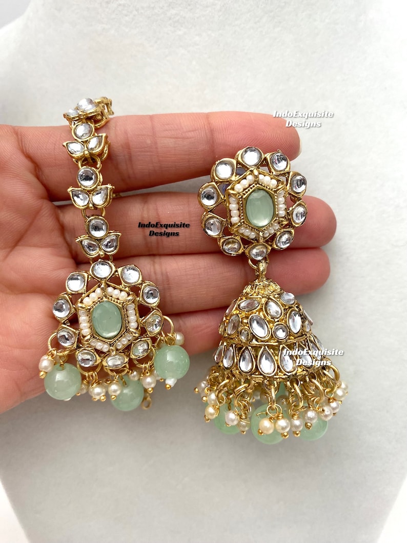 Kundan Choker Set/ Indian Jewelry/unique Kundan Choker Set