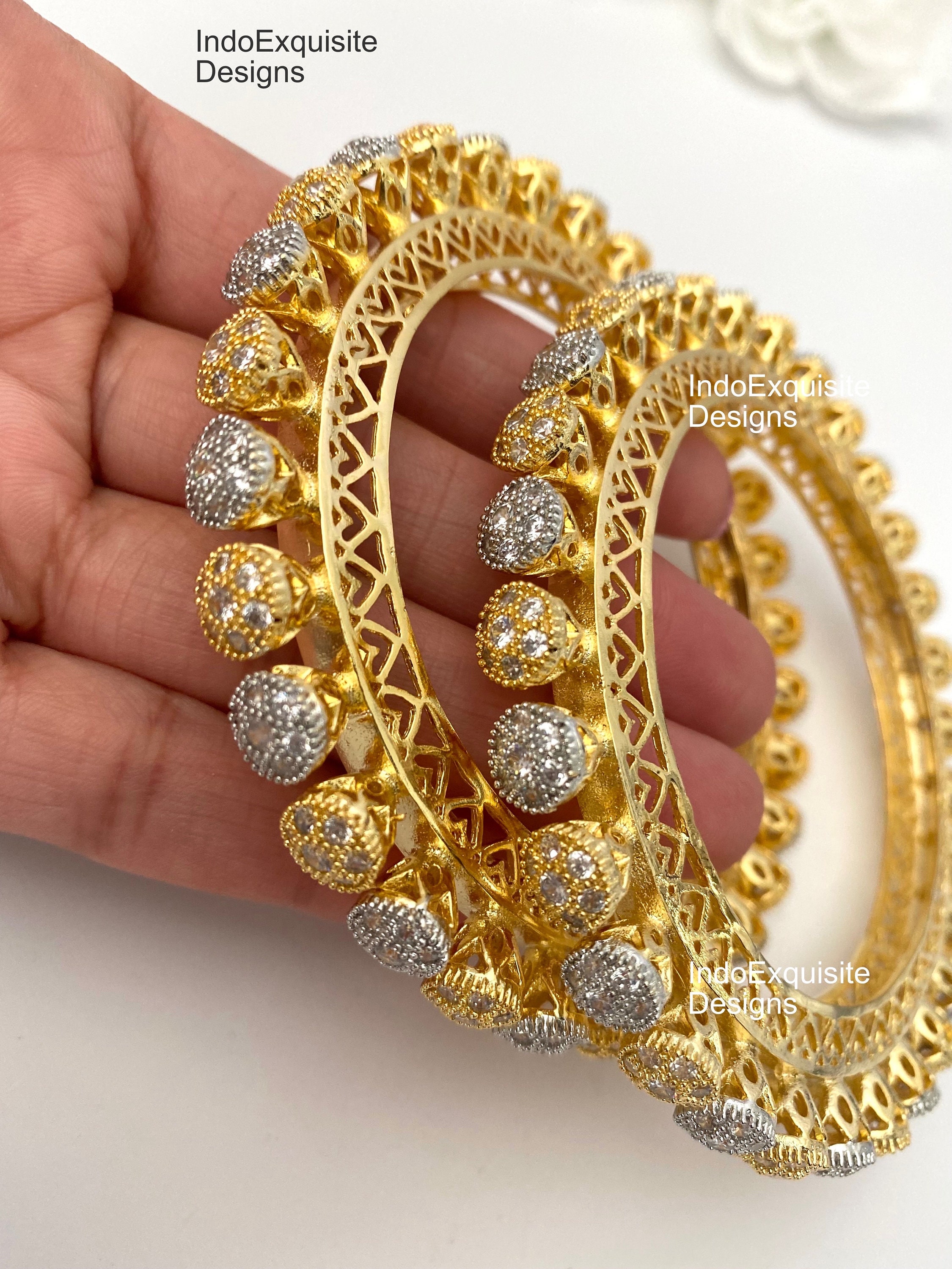Diamond kada designs with price clearance