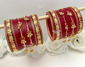 Indian Bridal Small/Mini trending Kashmiri Choora Set/ Wedding Chooda/ Bridal Bangles