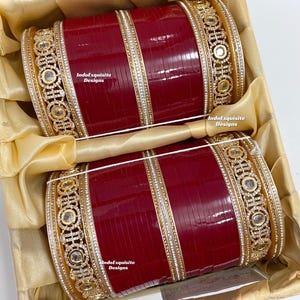 Indian Bridal traditional Choora Set/ Wedding Chooda/traditional bridal Chuda/bridal chooda/latest chooda Chuda/trendy chooda Chuda