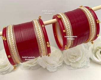 Indian Bridal Small/Mini trending Choora Set/ Wedding Chooda/ Bridal Bangles