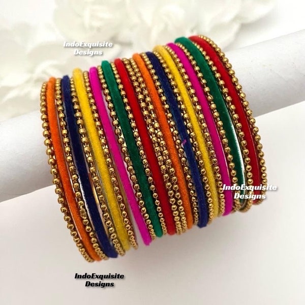 Multi color bangles set/Bangles/ Indian Wedding jewelry/ Indian Bangles