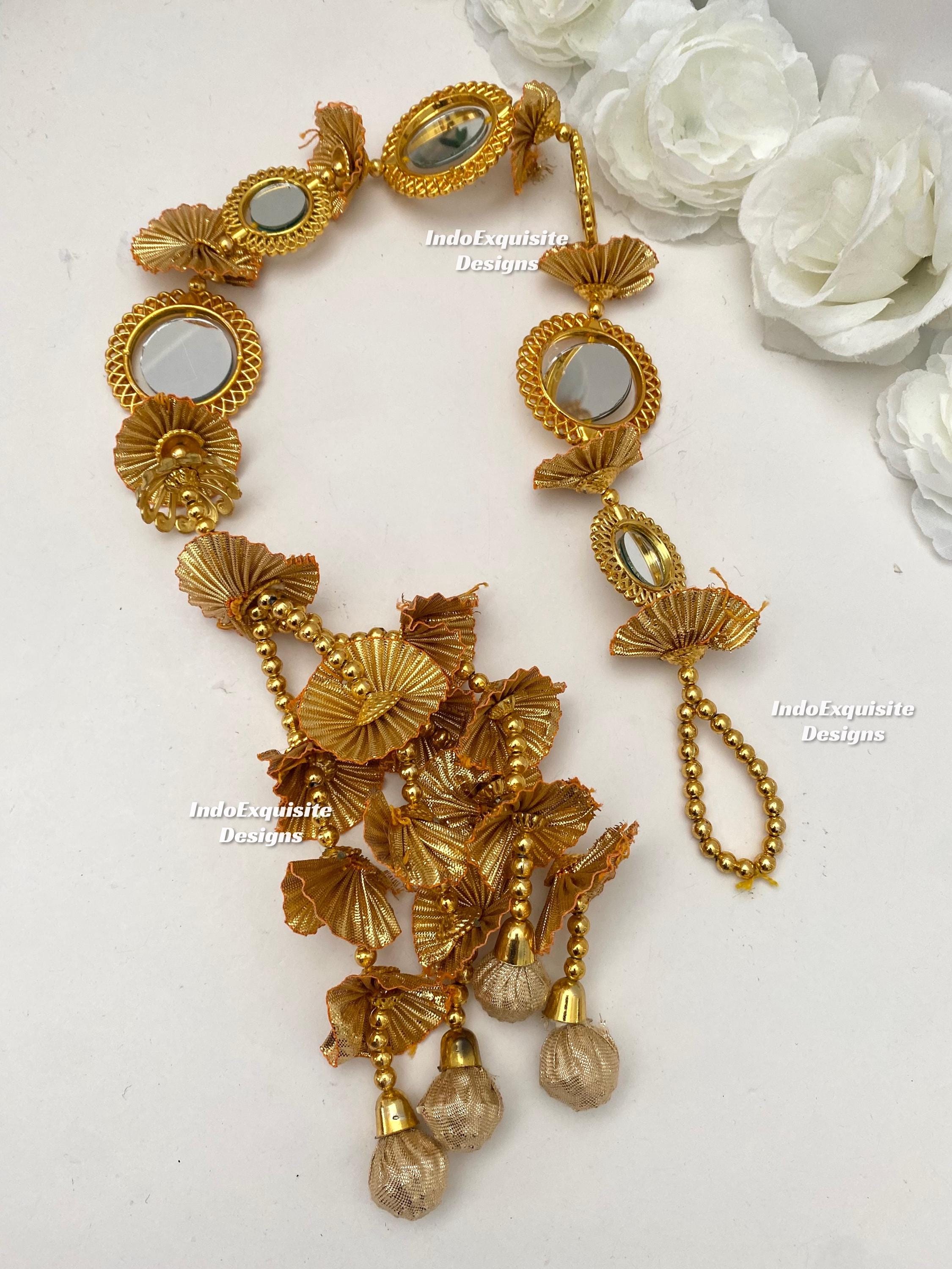 Indian/punjabi Gotta Mirror Braid Paranda/jaago Parandi/punjabi Hair ...