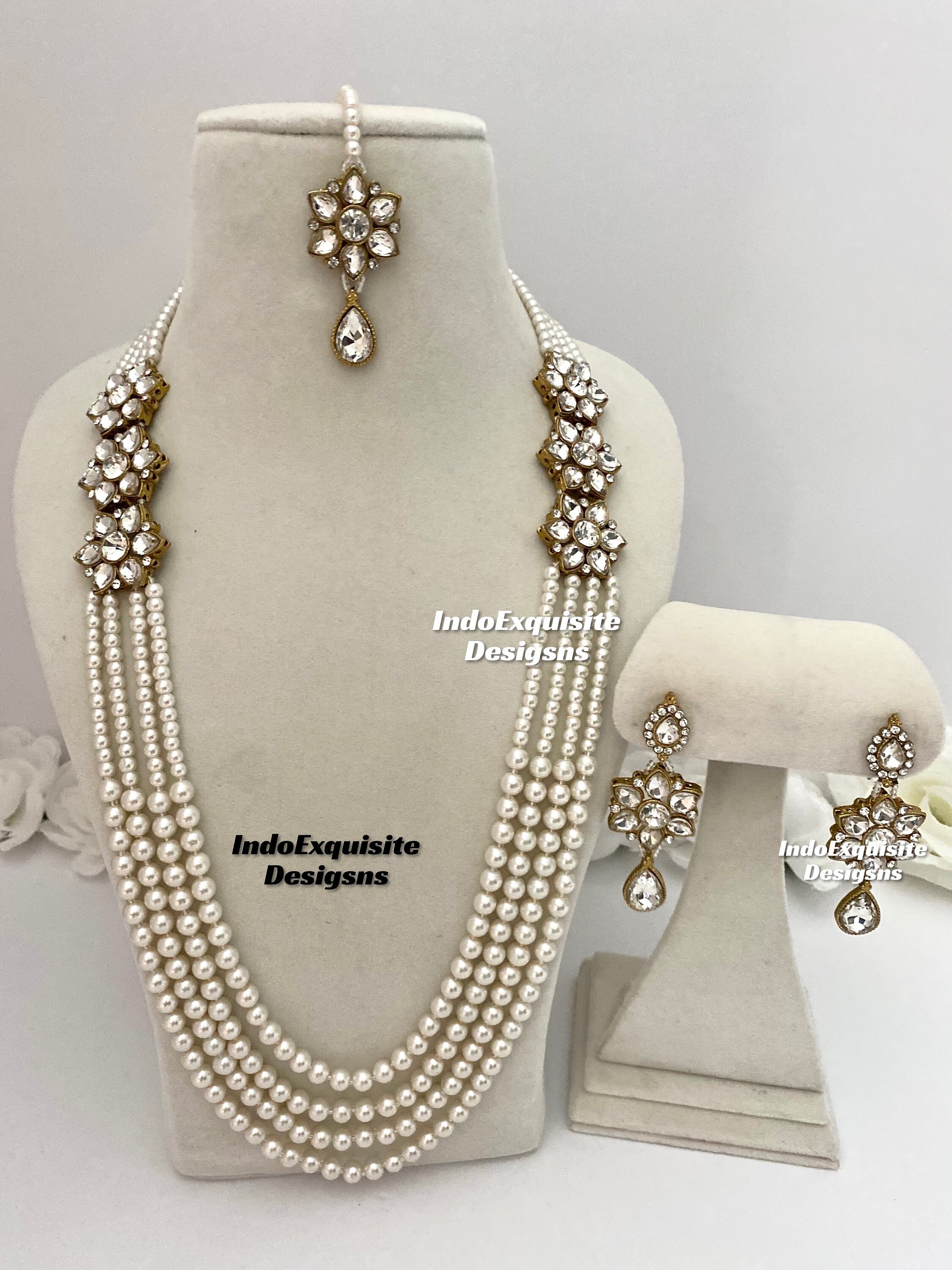 Kundan Mala Etsy Australia