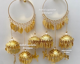Traditional Exclusive Golden statement Mini Kaleere , Wedding Kalire/Bridal Kaleere