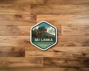 Sri Lanka Sticker or Magnet