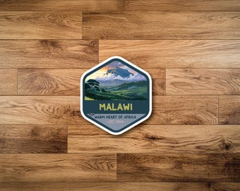 Malawi Sticker or Magnet