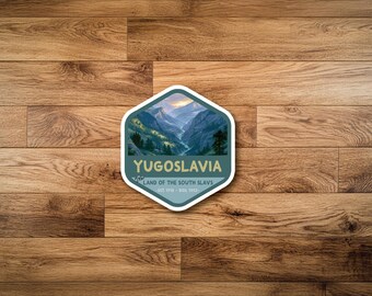 Yugoslavia Sticker or Magnet