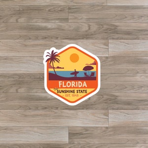 Florida (FL) State Sticker or Magnet